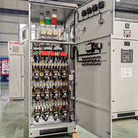 Gabinete de Compensación de Condensadores de Bajo Voltaje, Panel APFC de Corrección Automática del Factor de Potencia para Ahorro de Energía Industrial