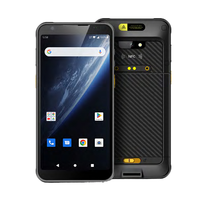 Escáner de Códigos de Barras PDA Resistente IP67 5G de 6 Pulgadas con Android 14, Lector de Códigos de Barras 2D, NFC, Terminal de Datos Portátil de 16MP
