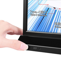 A5 Boîte à LED double face Rechargeable Table Menu Board Desktop Led Light Box Display Rack