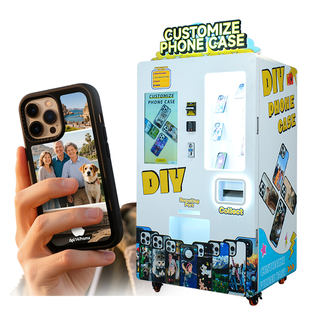 Caiyunjuan Commercial Self-Service Phone Case Printing Vending Machines Custom Steel Phone Case Printing with SDK Function