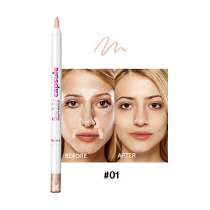 <span class=keywords><strong>Corrector</strong></span> <span class=keywords><strong>de</strong></span> Color Facial <span class=keywords><strong>con</strong></span> Pincel, Lápiz <span class=keywords><strong>Corrector</strong></span>, Iluminador <span class=keywords><strong>de</strong></span> Doble Cabeza, Alta Cobertura, <span class=keywords><strong>Corrector</strong></span> <span class=keywords><strong>de</strong></span> <span class=keywords><strong>Ojeras</strong></span>, Barra Contorneadora, Maquillaje - Product Image 6