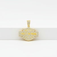 YJ10-7000 Nouvelle Chaîne pour Hommes de Style Sportif Européen et Américain avec Pendentif Logo Knicks Personnalisé