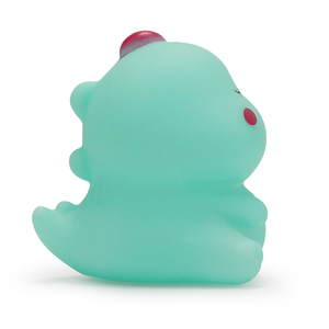 Jixin YDE008 Baby Bath <strong>Toy</strong> <strong>Rubber</strong> Duck <strong>Toy</strong> for Bath Play-Water Float Squeaking Sound Light Green Dinosaur Shape - Product Image 4