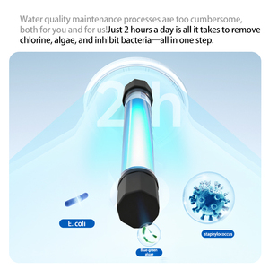 Stérilisateur <span class=keywords><strong>UV</strong></span> pour <span class=keywords><strong>aquarium</strong></span> Yee avec minuterie, <span class=keywords><strong>lampe</strong></span> submersible pour le contrôle des algues dans les étangs, pour <span class=keywords><strong>aquarium</strong></span> d'<span class=keywords><strong>eau</strong></span> <span class=keywords><strong>douce</strong></span> et d'<span class=keywords><strong>eau</strong></span> salée - Product Image 5