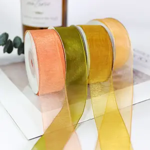 Plain Sheer Organza Ribbon Roll