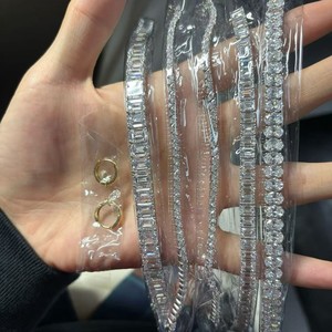 Bracelet tennis classique en or blanc massif 9 carats avec diamants cultivés en laboratoire IGI certifiés VVS1 VVS2 CVD HPHT pour femmes <span class=keywords><strong>BEREAL</strong></span> - Product Image 4