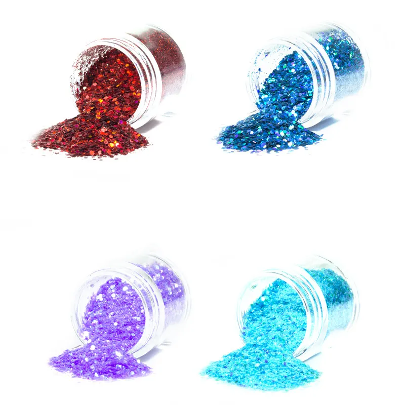 Beauty 2022 Nail Gradient Glitter Nail Decoration Non Toxic Glitter Powder Glitter Nail Art Products Suppliers