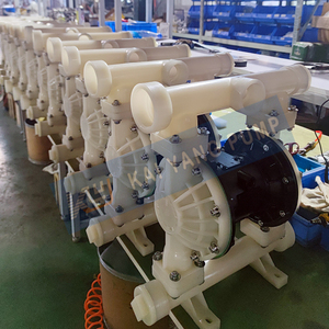 Kiềm chịu nhiệt độ cao bằng thép không gỉ khí nén đôi màng bơm dòng chảy rộng phạm vi công văn nhanh-7 ngày - Product Image 6