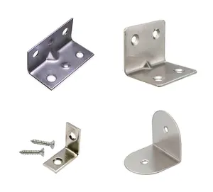 Right Angle Bracket Table Bracket Stainless Steel Custom Sheet Metal Fabrication Aluminium Steel Sheet Metal Bending Fabrication