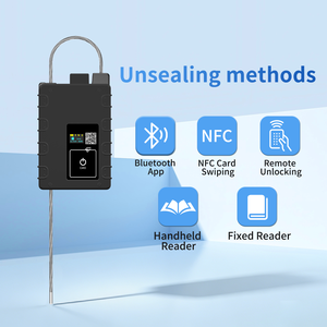 Serrure intelligente GPS 4G industrielle avec clavier à code PIN pour la surveillance et la protection des camions et des marchandises - Product Image 6