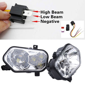 Atv Utv Onderdelen & Accessoires Hi/<span class=keywords><strong>Lo</strong></span> Beam Led Koplampen Offroad 4X4 400cc Font Koplamp Voor Polaris Rzr - Product Image 2
