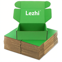 Boîtes d'emballage en carton ondulé personnalisées avec logo imprimé, petites, uniques, simples, pour produits de soin de la peau, colis d'expédition de vêtements