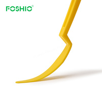 Foshio personnaliser voiture teinte outil longue poignée tige joint raclette plastique Micro Wrap vinyle raclette outil
