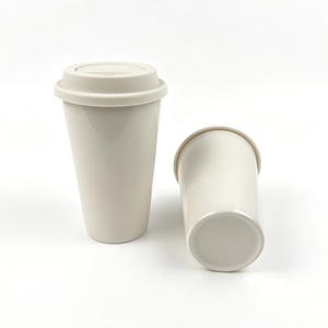 Taza <span class=keywords><strong>de</strong></span> Café <span class=keywords><strong>de</strong></span> Cerámica <span class=keywords><strong>de</strong></span> Gran Capacidad <span class=keywords><strong>con</strong></span> Logotipo Personalizado y Tapa <span class=keywords><strong>de</strong></span> Silicona, Taza <span class=keywords><strong>de</strong></span> Té <span class=keywords><strong>de</strong></span> Viaje Minimalista Reutilizable para Uso Diario en la Oficina - Product Image 1