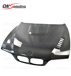 CWS STYLE CARBON FIBER <strong>ENGINE</strong> HOOD BONNET for 1997-2003 BMW 5 SERIES E39 530I - Product Image 2