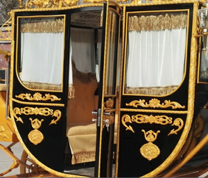 Carruaje Eléctrico Turístico de Nuevo Diseño, Vehículo Popular para Recorridos Turísticos, Carruaje Real para Bodas - Product Image 2