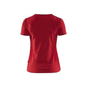 BLAKLADER - 330410315600XXXL Camiseta DE TRABAJO PARA MUJER Rojo-EAN 7330509491638 CAMISETAS DE TRABAJO Y POLOS - Product Image 2