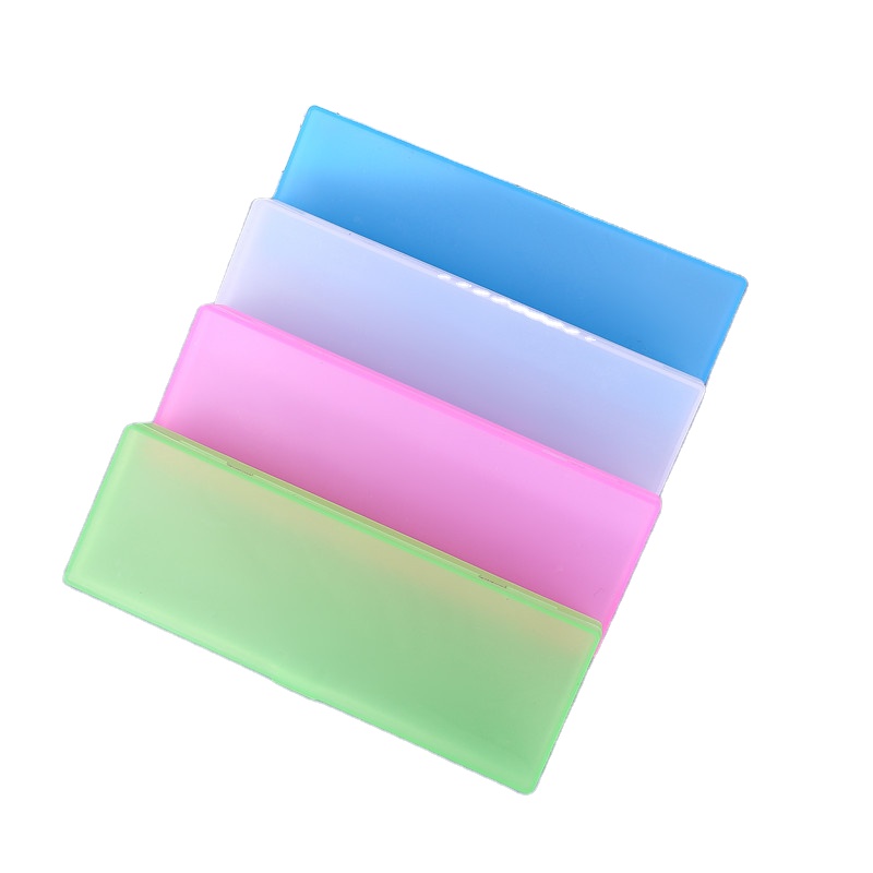 Многофункциональный прозрачный пластиковый пенал, пластиковый пенал для карандашей, пенал для девочек, мальчиков и студентов