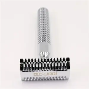 Quality Razors Yaqi Wholesale Men's Double Edge Safety Razor Custom Logo Razor