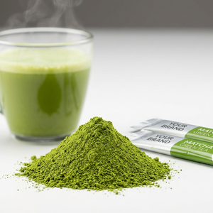 Té Verde Matcha en Polvo, Cultivado al Aire, Puro, a Base de Plantas, Sin GMO, Calidad Orgánica - Product Image 4