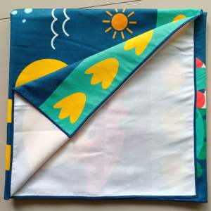Serviettes <span class=keywords><strong>de</strong></span> <span class=keywords><strong>plage</strong></span> en microfibre personnalisées en usine, ultra absorbantes, séchage rapide, sans sable, imprimées <span class=keywords><strong>de</strong></span> dessins animés, avec logo personnalisé pour le voyage - Product Image 2