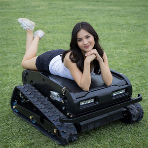 Tondeuse robot chenillée autotractée à rotation zéro, télécommandée, avec chenilles en caoutchouc RC500T/RC800T – Meilleures ventes - Product Image 1