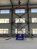 Ascenseur de fret vertical hydraulique FORWARD pour entrepôt résidentiel avec télécommande électrique et table de 1000x1000mm