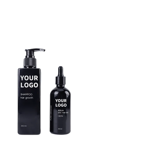 Ensemble Shampooing et Sérum pour la Croissance des Cheveux Biotine Romarin Anti-Chute Soin du Cuir Chevelu 250ml 100ml - Product Image 1