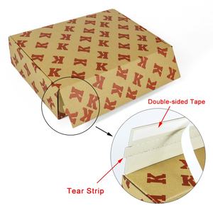 Crown Win Recycled Materials Eco-Friendly Cardboard Weave Window Ziplock Self Sealing Folding Shipping Gift Corrugated Paper - Product Image 3