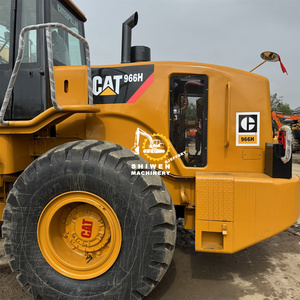 Chargeuses d'occasion du Japon CAT966H avec peu d'heures de fonctionnement, certifiées CE, chargeuse d'occasion CAT 966H 966G 966M, machine de terrassement - Product Image 6