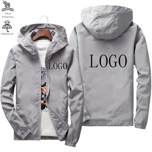 Custom logo <strong>Light</strong> Wind <strong>Jacket</strong> Men's Clothing <strong>Waterproof</strong> Rain Coat Men's <strong>Jackets</strong> for Windbreaker - Product Image 2