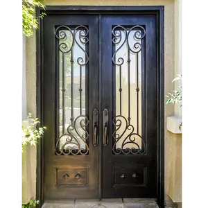 Miglior prezzo disegni di porte di sicurezza a filo di ingresso principale porta d'ingresso in ferro