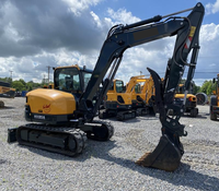 Excavator Crawler Hidrolik Kompak HX85A 8.5t dengan Bucket 4-in-1 untuk Penggalian/Pembuatan Parit di Amerika Latin dan Argentina
