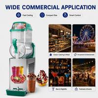 Machine à slushie professionnelle 12L en acier inoxydable à cuve unique avec contrôle intelligent de la température pour café et bar