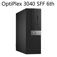 PC Desktop Barebone SFF OptiPlex 3040 Generasi ke-6, Bersih Tanpa Goresan, Grade A, Teruji Fungsional dan Beroperasi