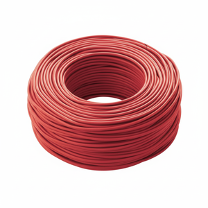 Cordon de câble électrique Unifilar FS17 rouge 4mmq Section de câble d'alimentation de 100 mètres - Product Image 1