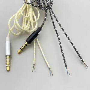 <span class=keywords><strong>HIFI</strong></span> écouteur ligne réparation 3.5mm 4 pôles prise Jack bricolage écouteur câble Audio contrôleur réparation remplacement casque fil - Product Image 3