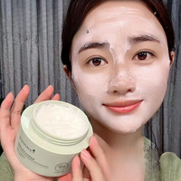 Masque de boue pour le visage de soins quotidiens de la peau de marque privée masque facial blanchissant hydratant anti-âge Colagen