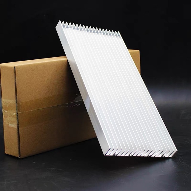 Aluminum Heat Sink 300*140*20MM Cooling Heatsink for High Power LED Light Electronic Integrated Chip Cooling