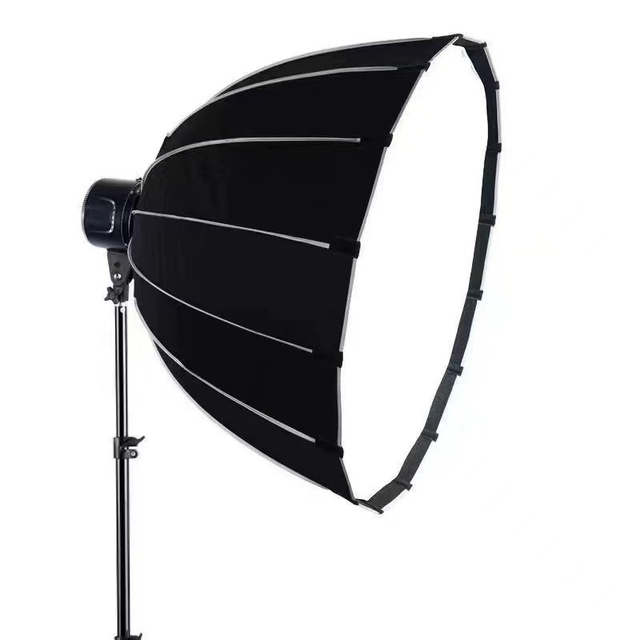 90cm Deep Parabolic Softbox - Bowens Mount with Grid Live Streaming Fill Light Diffuser for Photography