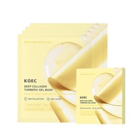 Masque Gel Collagène Fondant Anti-Âge au PDRN, Curcuma, Peptides et Rétinol, Vente en Gros OEM, Marque Privée, K-Beauty