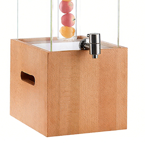 Soporte de madera para alimentos y bebidas | Dispensador de frío, venta al por mayor para <span class=keywords><strong>restaurante</strong></span> de servicio buffet - Product Image 3