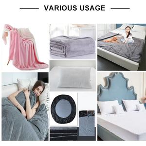 Bán buôn 220gsm 250gsm polyester & spandex vải dệt kim nhiều lớp TPU san hô Fleece vải nhung cho chăn không thấm nước - Product Image 6