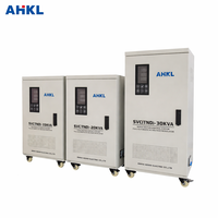 Stabilisateur de tension 15 kVA monophasé à commande servo 220 V, régulateur automatique pour appareils médicaux et salles d'essai