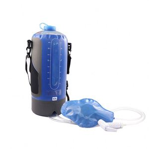 Échantillon Gratuit - Pompe de Douche Solaire Portable 20L 30L pour Camping et Extérieur, Sac de Douche en PVC à Mailles pour Stockage d'Eau - Product Image 3