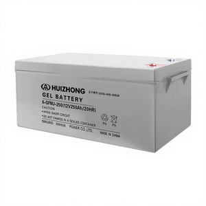 แบตเตอรี่โซลาร์เจลแบบ Deep Cycle 12V 100Ah 150Ah 200Ah 250AH ไม่ต้องบำรุงรักษา สำหรับระบบโซลาร์เซลล์และแบตเตอรี่สำรองไฟ (UPS) - Product Image 1