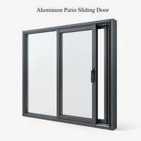 Porte coulissante et pliante moderne en aluminium avec rail étanche et design empilable pour maison, bureau, patio