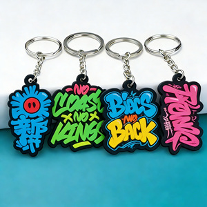 Chaveiro de PVC Macio para Lembrança Turística, Chaveiro de Borracha Personalizado, Suporte para Chave com Logotipo 3D, Chaveiro Promocional, Fabricante de Brindes - Product Image 1