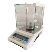 High Accuracy 0.1mg LCD Display Analytical Balance for Lab Instrument ABS Material