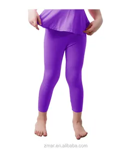 Leggings organique de longueur totale pour enfants, collants pour filles, extensibles, nouvelle collection, vente en gros